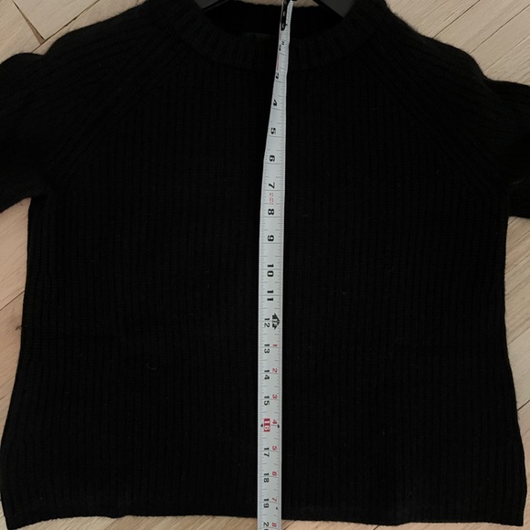 Jenni Kayne Cashmere Fisherman Sweater size XS Black - Picture 5 of 5